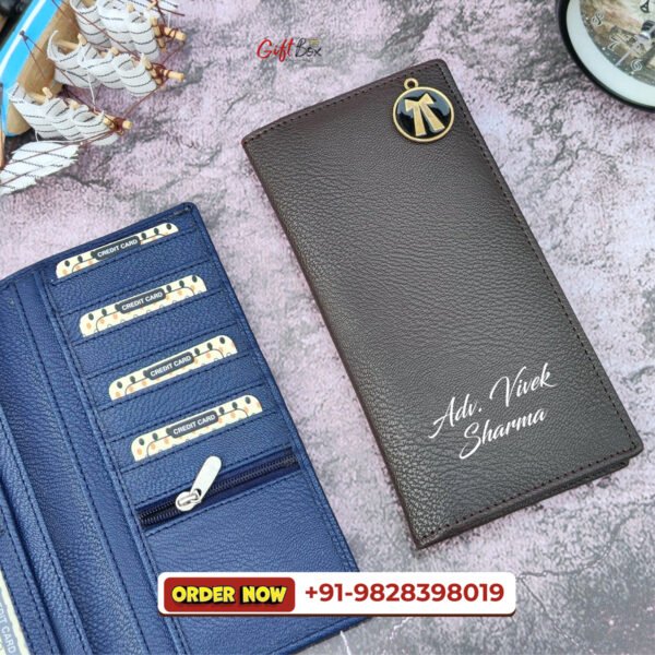 Italian Leather Jumbo Card Holders - Image 3