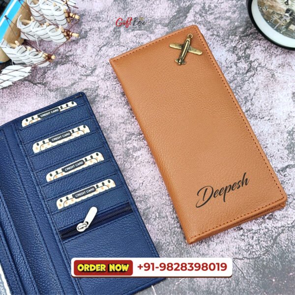 Italian Leather Jumbo Card Holders - Image 4