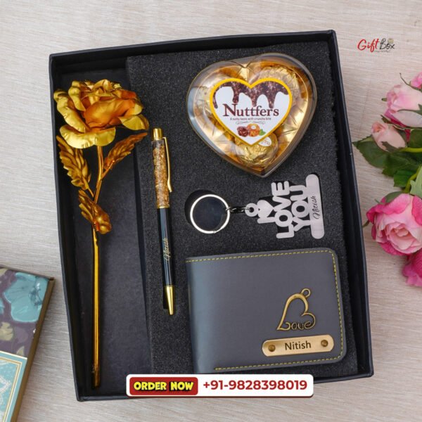 Customized Heart Chocolate Combo - Image 2